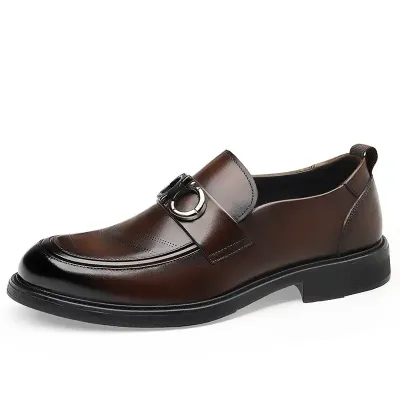 BRITISH STYLE CASUAL MEN'S SHOES BROWN